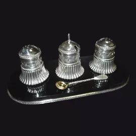 Серебряные солонки "Монарх"